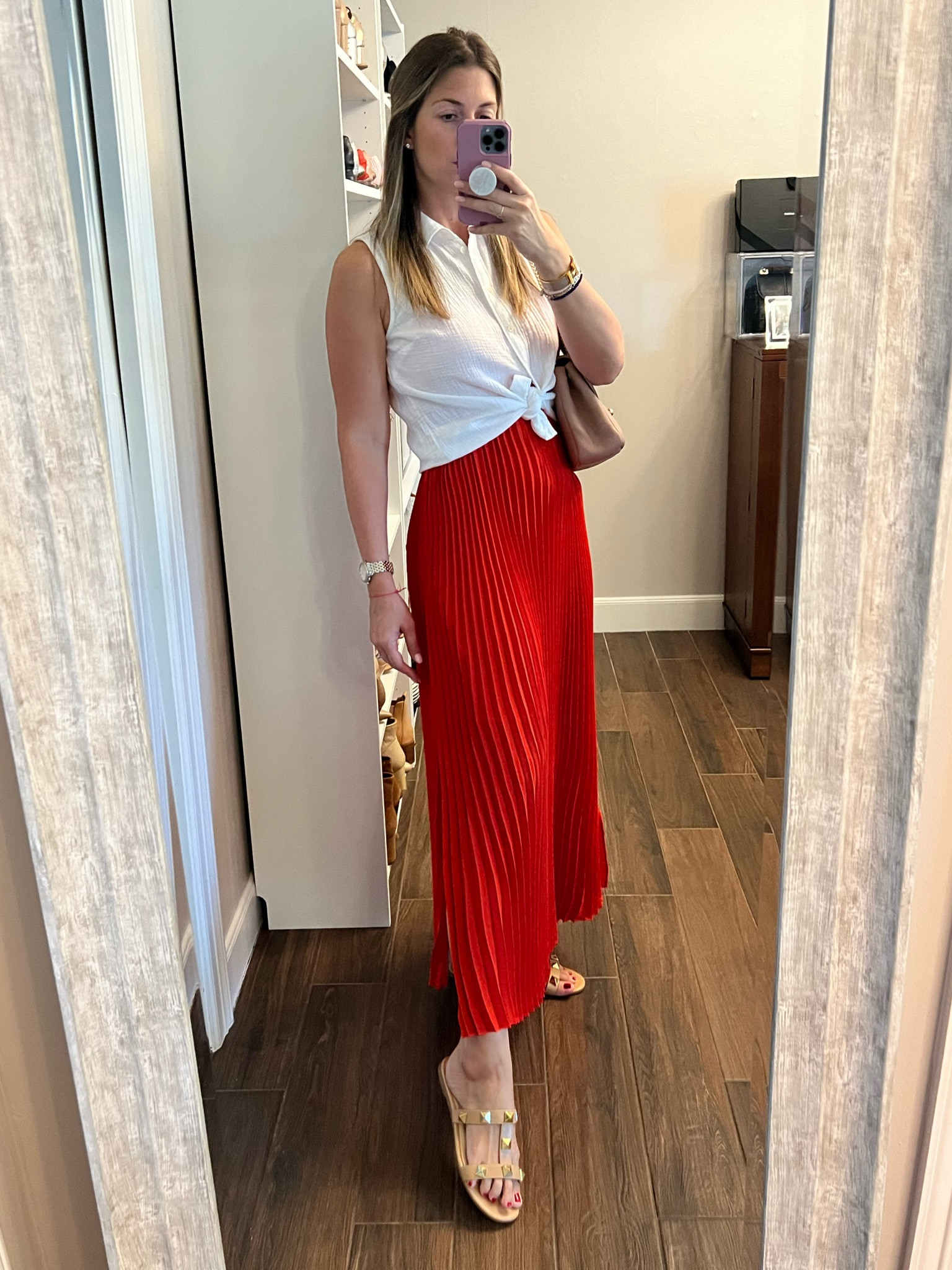 When they compliment you on your skirt … but it’s a dress. Love layering a shirt over a dress to create this style hack. My shirts is on mega sale (under $50!) and comes in 4 colors. Grab it before it sells out!

#LTKStyleTip #LTKFindsUnder50 #LTKSaleAlert