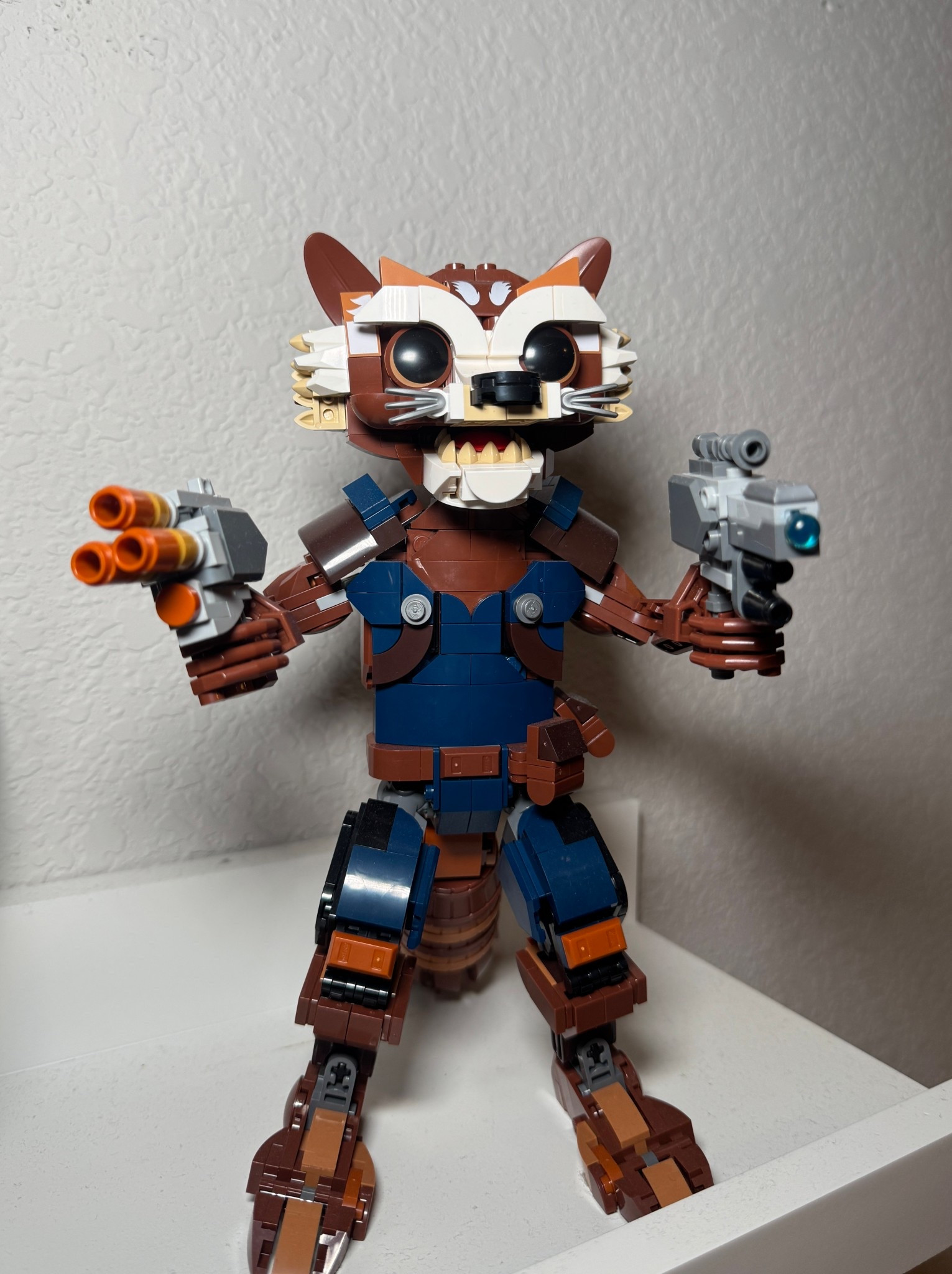 🦝 “Small but seriously armed. LEGO Rocket Raccoon—proof that big things come in small, brick-built packages.
✨ Part 2 of my LEGO Shelf Series! Check out the rest of the collection in Parts 1, 3 & 4 👀 Which one is your favorite?”
#LTKFinds #RocketRaccoonLEGO #GuardiansOfTheGalaxyLEGO #LEGOMarvel #LTKGeek

#LTKHome