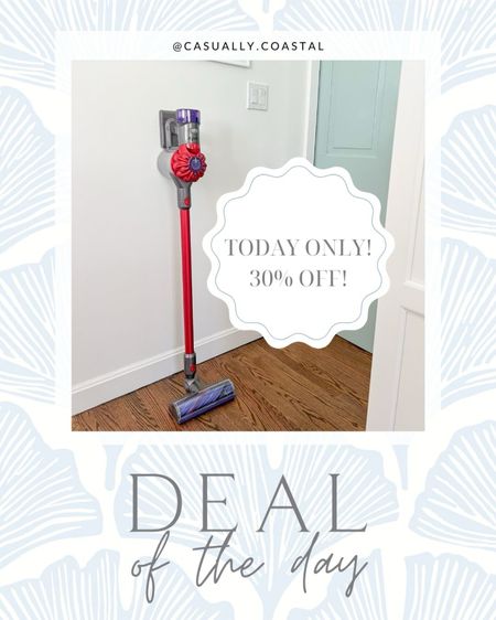 Today only (Wednesday, 4/10)! Dyson V8 cordless vacuum 30% off & on sale for $300 as part of Target's Circle Week sale! I use mine almost daily for quick clean-ups!
-
Dyson vac, cordless vacuums, Target sale, home sale, Dyson vacuums, cleaning appliances, cordless stick vacuums, target deals, target finds, target circle deal, deal of the day 

#LTKhome #LTKsalealert #LTKxTarget