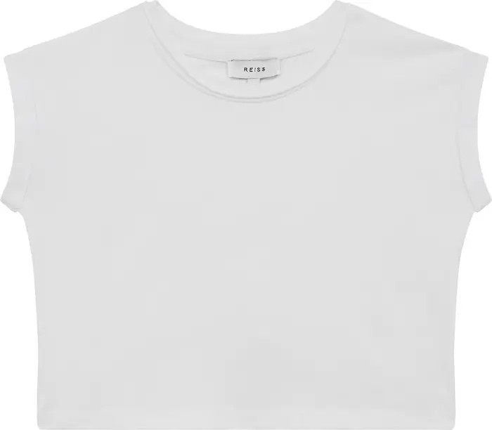 Kids' Terry Sr. Cotton Crop T-Shirt | Nordstrom