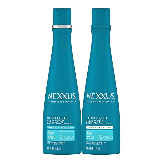 Nexxus Ultralight Weightless Shampoo & Conditioner for Dry, Frizzy Hair - Smooth Treatment to Blo... | Amazon (US)