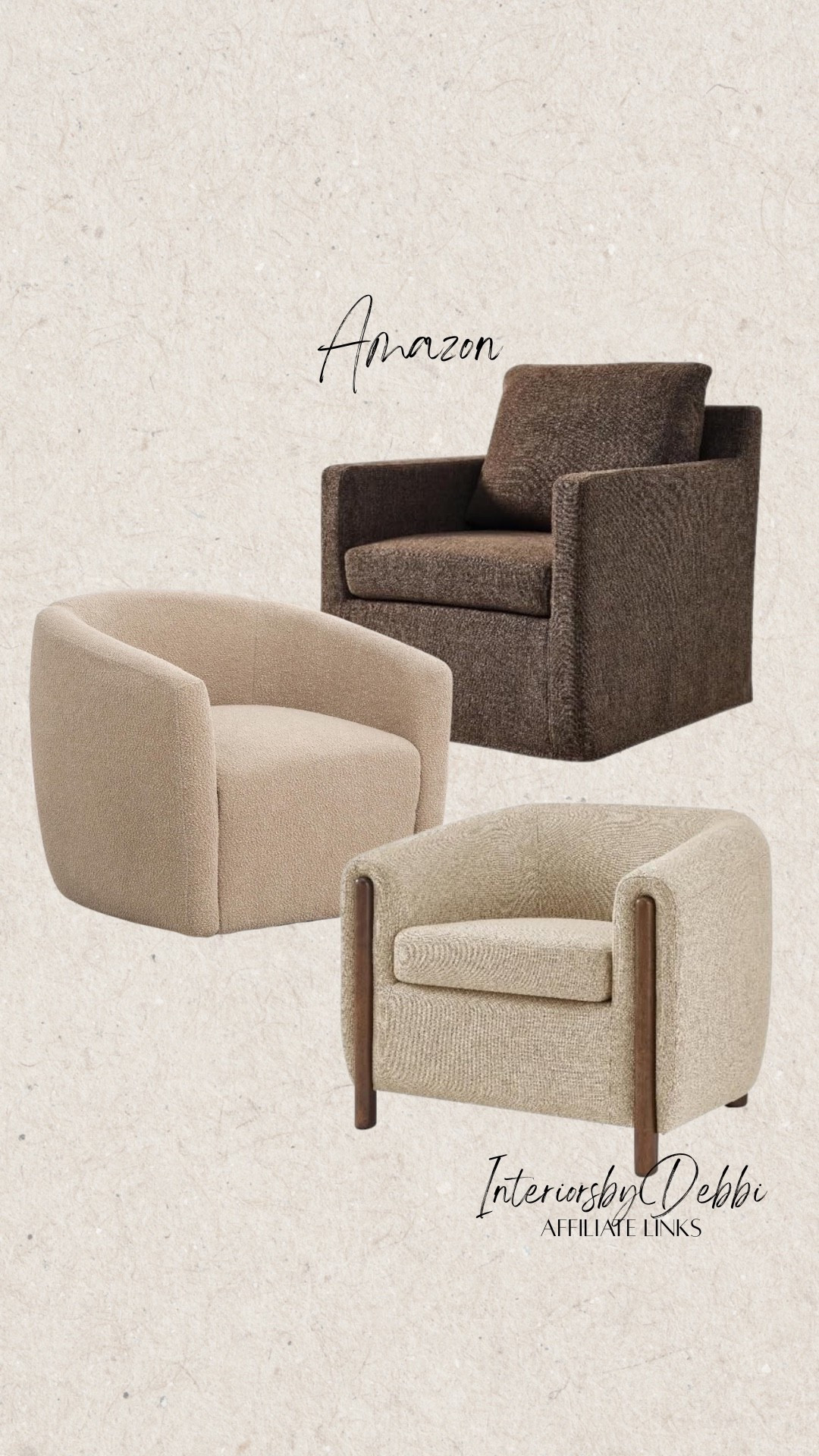 Amazon Finds
Accent chairs, transitional home, modern decor, amazon find, amazon home, target home decor, mcgee and co, studio mcgee, amazon must have, pottery. barn, Walmart finds, affordable decor, home styling, budget friendly, accessories, neutral decor, home finds, buy new arrival, coming soon, sale alert, high end look for less, Amazon favorites, Target finds, cozy, modern, earthy, transitional, luxe, romantic, home decor, budget friendly decor #amazonhome

#LTKSeasonal #LTKHome