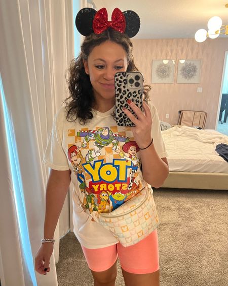 Hollywood Studios Day! 

Disney outfit. Disney vacation. Toy story shirt. Mickey Mouse fanny pack. Disney bag. Biker shorts. Disney outfit idea. Mickey Mouse ears. Disney land. Disney 2023

#LTKtravel