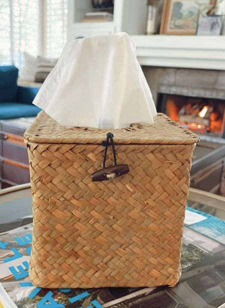 Woven tissue box covers for the win! 

#amazonfinds #tissueboxcover #homeaccessories


#LTKhome
