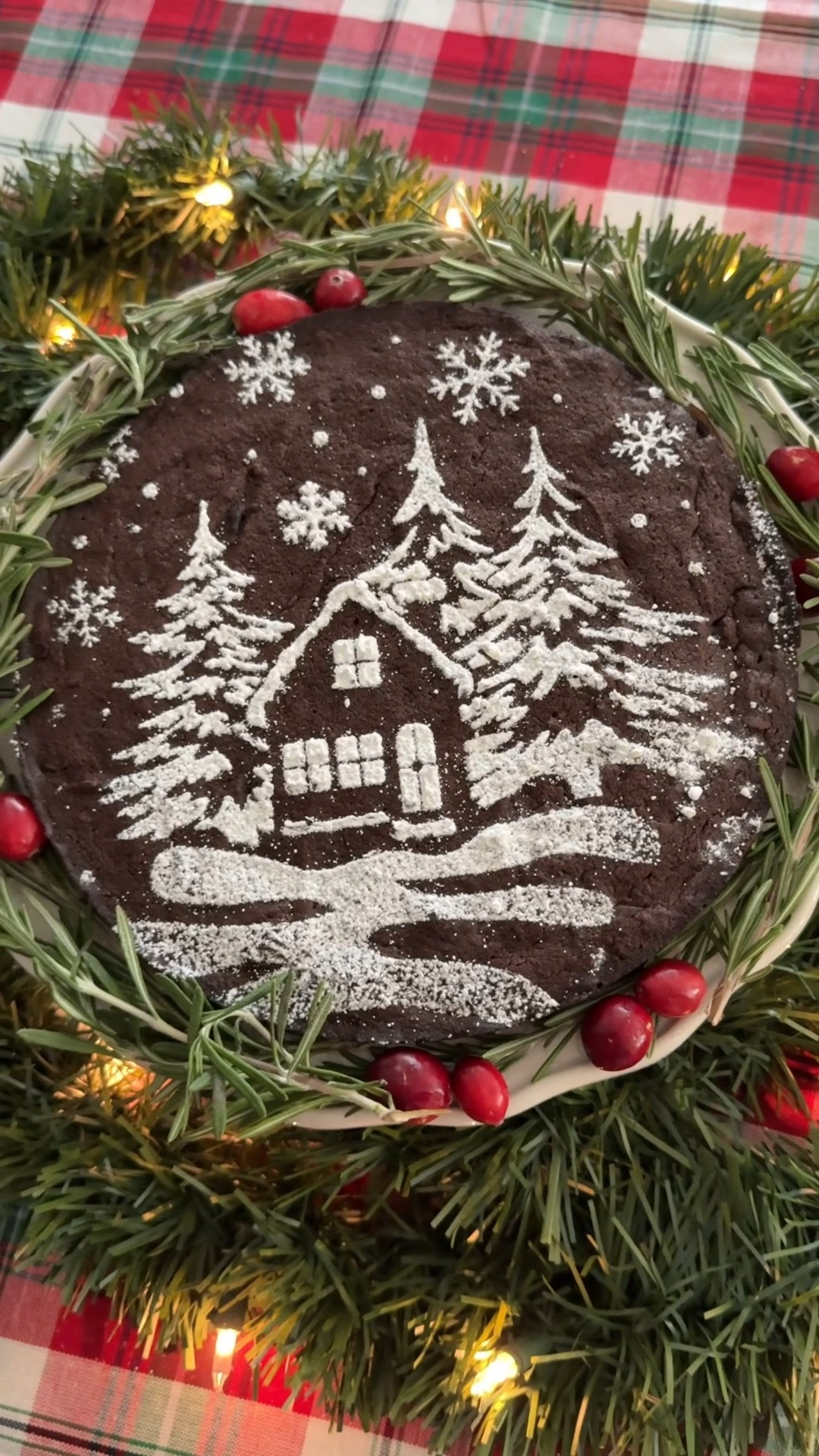 The EASIEST hack to elevate your brownies!!! Just a stencil and some powdered sugar! How cute is this?! 🎄

#LTKHoliday #LTKHome