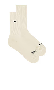 Museum of Peace and Quiet Icon Socks in Bone from Revolve.com | Revolve Clothing (Global)