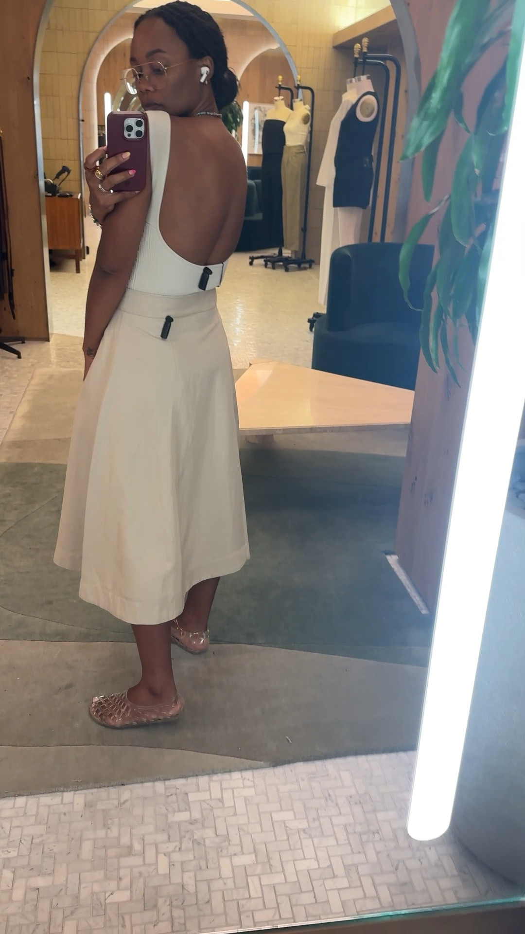 I didn’t get this outfit front Aritzia but I can’t stop thinking about it. Really loved how the sculpt top smooths everything out. They had them in different colors too. 

#LTKWorkwear #LTKStyleTip