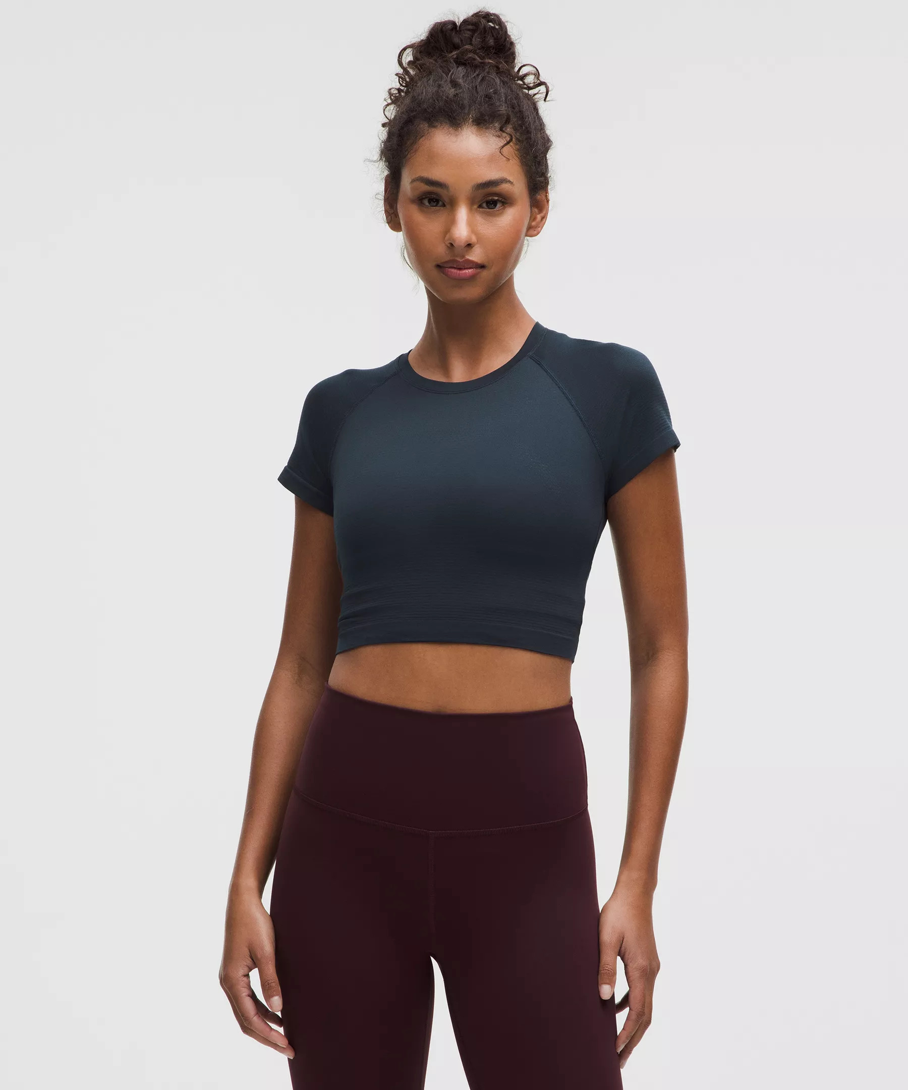 Swiftly Tech Cropped Short-Sleeve Shirt 2.0 | Lululemon (US)