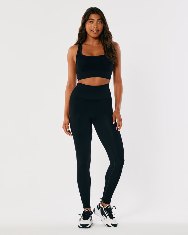 Gilly Hicks Active Boost Seamless Square-Neck Sports Bra | Hollister (US)