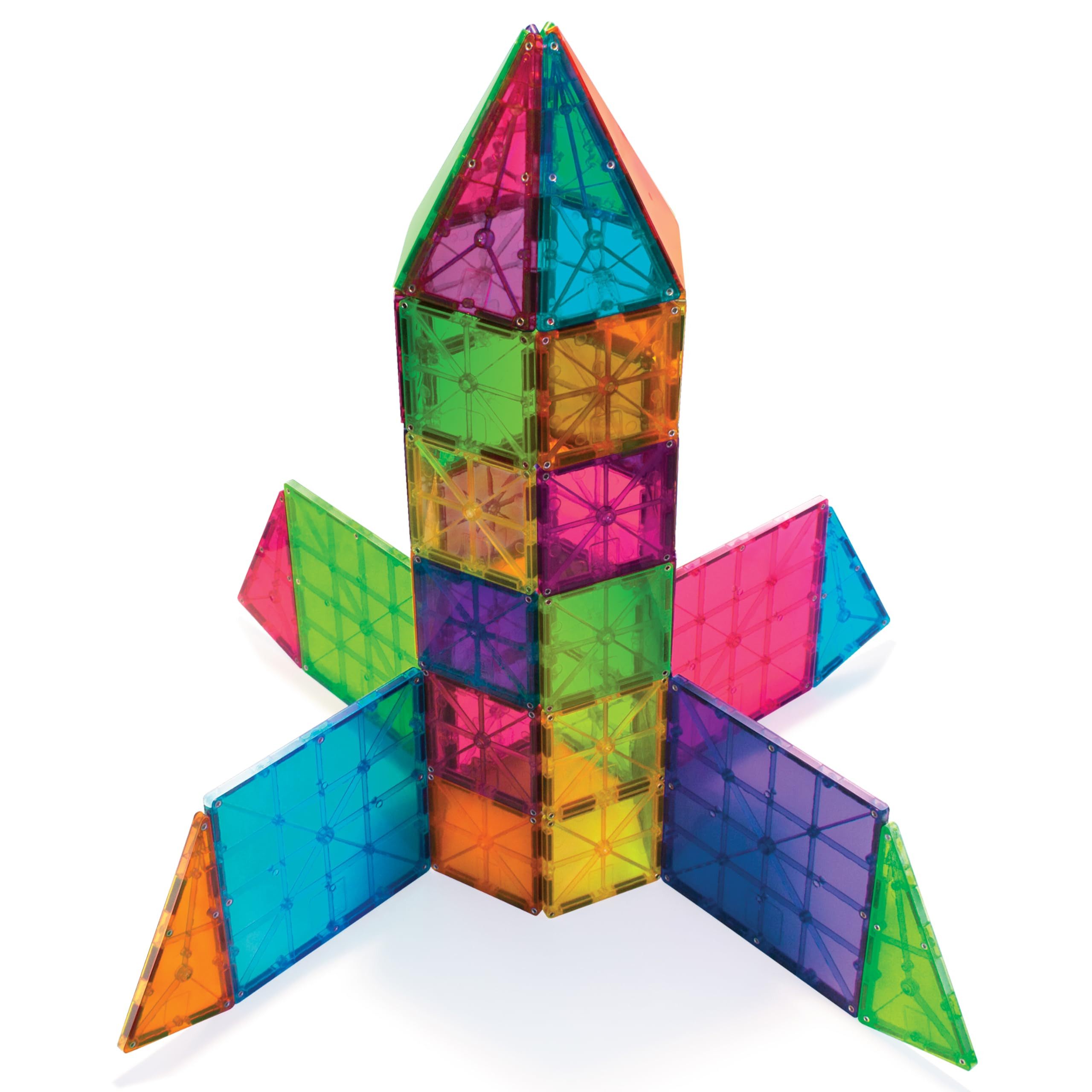 MAGNA-TILES Classic 100-Piece Magnetic Construction Set, The ORIGINAL Magnetic Building Brand | Amazon (US)