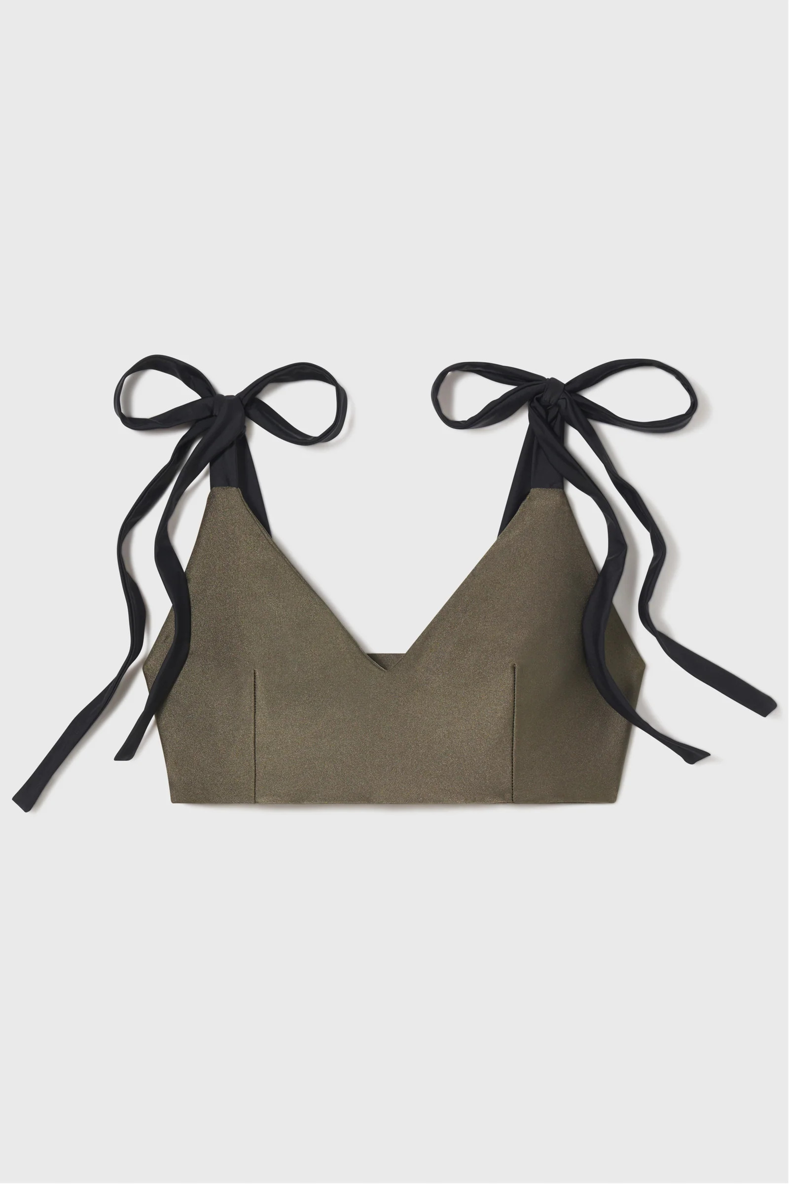 BALLERINE TOP - MILITAIRE SHIMMER | Heidi Merrick