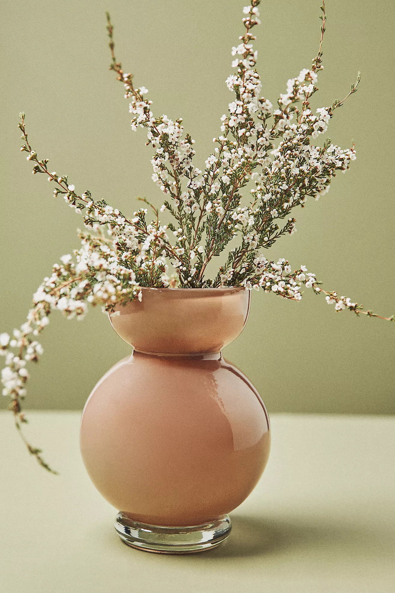 Maude Sculptural Glass Vase | Anthropologie (US)