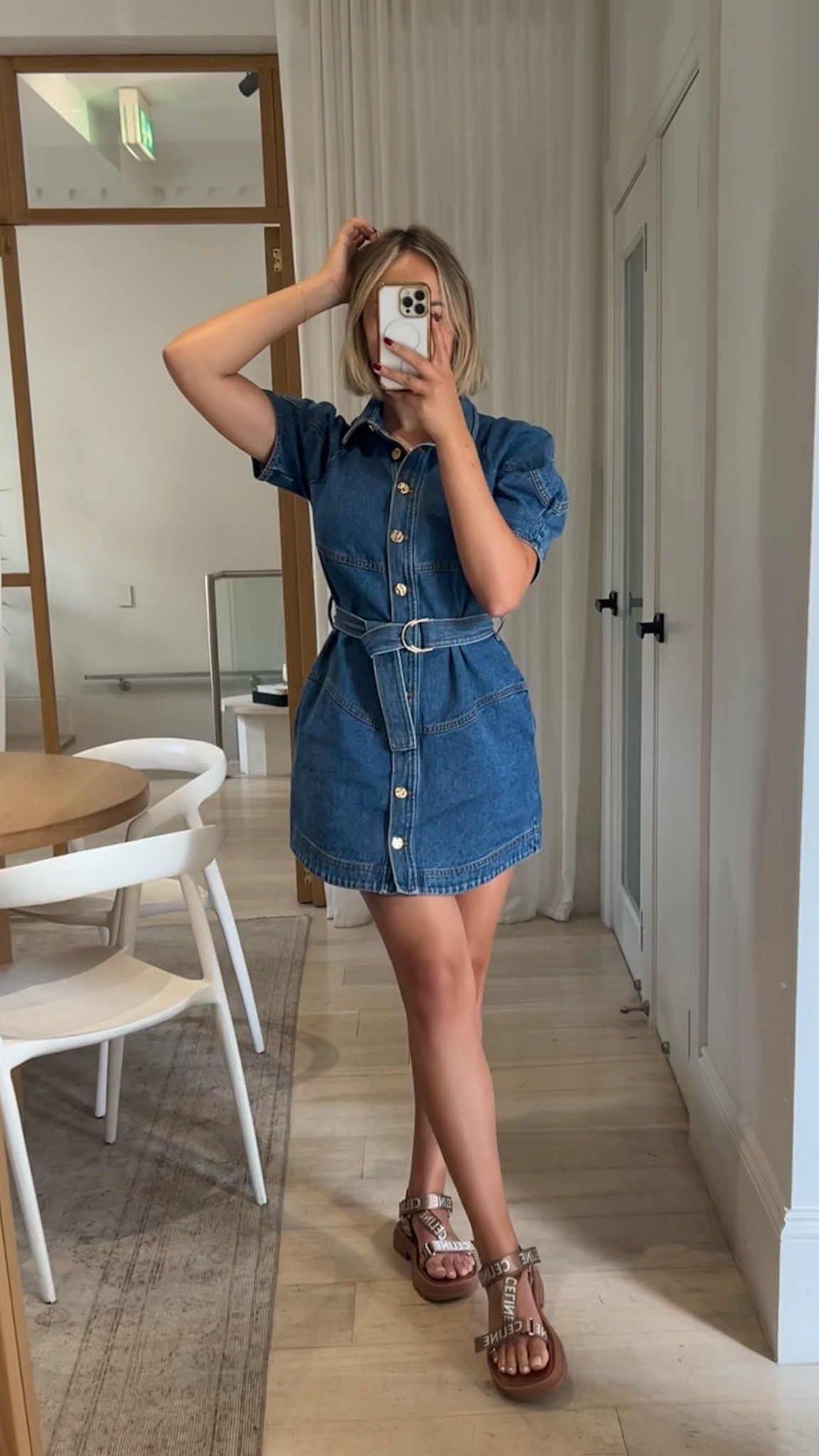 Humpday OOTD - the wardrobe staple denim mini dress. New from ACLER’s lates collection. Wearing a AU size 8, true to size! 

#LTKstyletip #LTKworkwear #LTKshoecrush