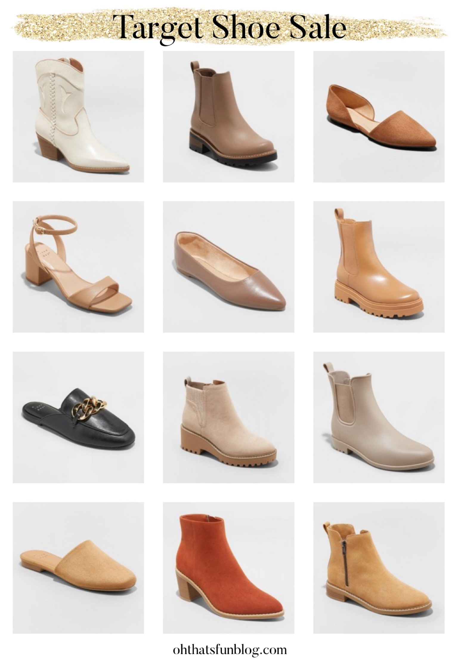 Women’s shoes are on sale at Target! Buy one get one 50% off select styles! These are my top picks included in the sale. 

TIP: If the style you want is sold out, be sure to sign up for in stock alerts, Target usually restocks pretty quickly! 

#targetfinds #ltkfall #fallshoes #fallstyle

#LTKSeasonal #LTKsalealert #LTKshoecrush