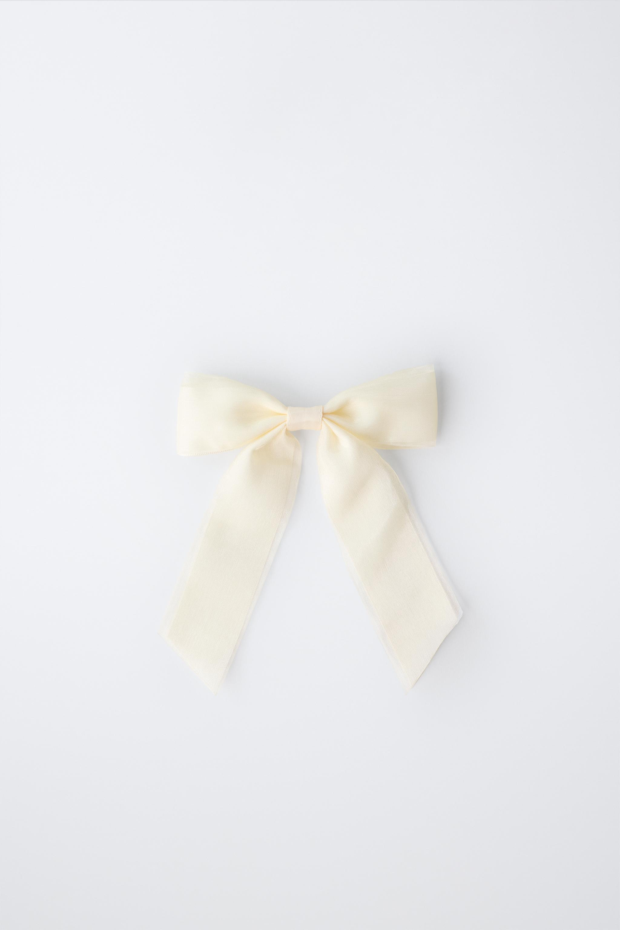 ORGANZA BOW BARRETTE | Zara US