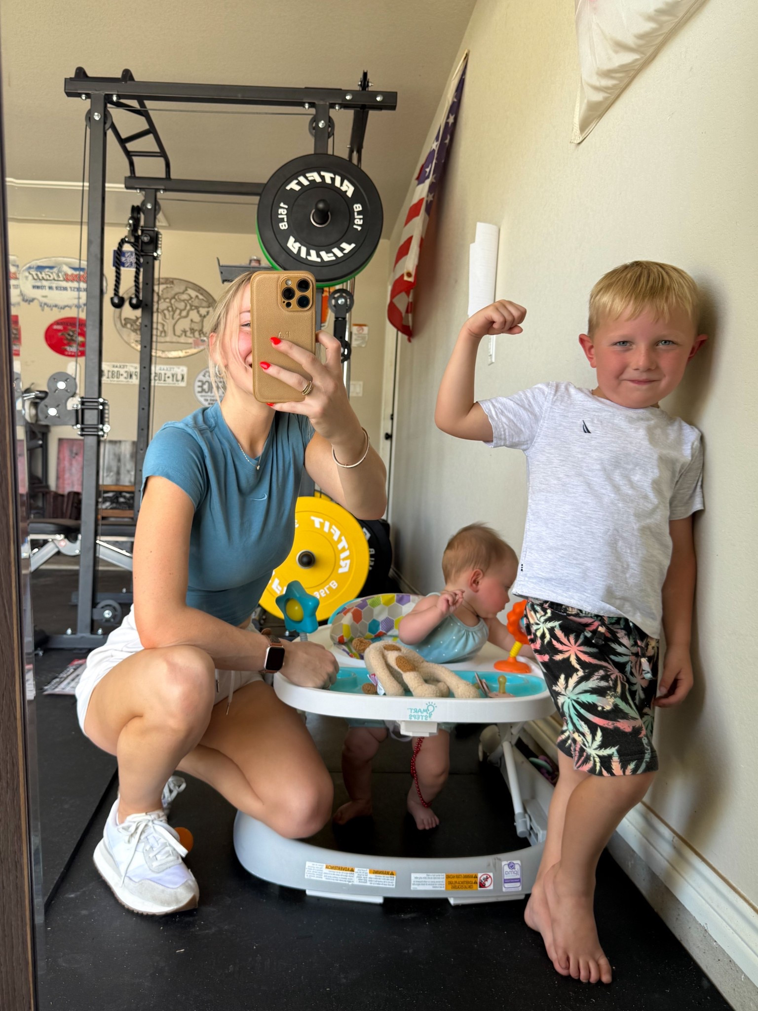 My outfit + gym rack links 

#LTKActive #LTKPetite #LTKHome