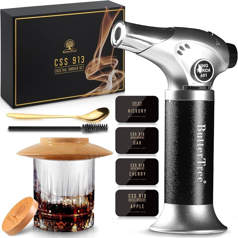 Cocktail Smoker Kit for Drinks with Glass, Christmas Free Gifts Gifts for Men, Cocktail Smoker Ki... | Amazon (US)