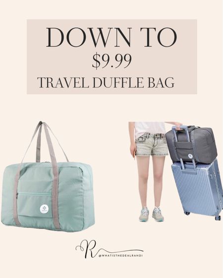 Travel duffel bag for easy packing and quick luggage solutions  

#LTKunder50 #LTKtravel #LTKFind