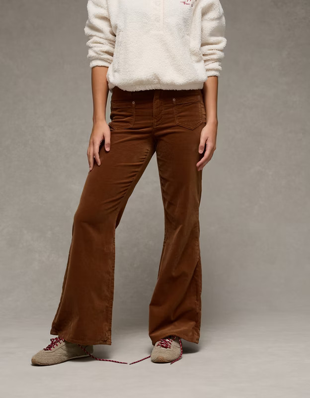 AE High-Waisted Corduroy Flare Pant | American Eagle Outfitters (US & CA)