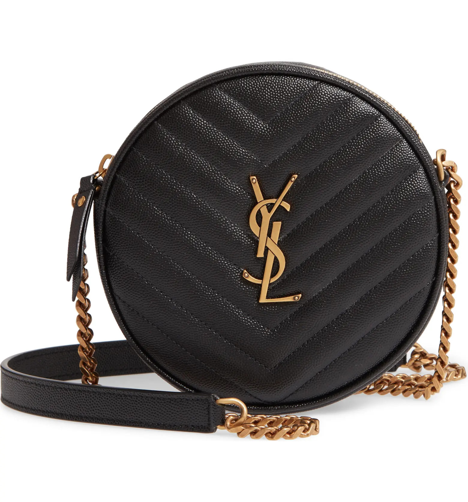 Vinyle Matelassé Leather Crossbody Bag | Nordstrom