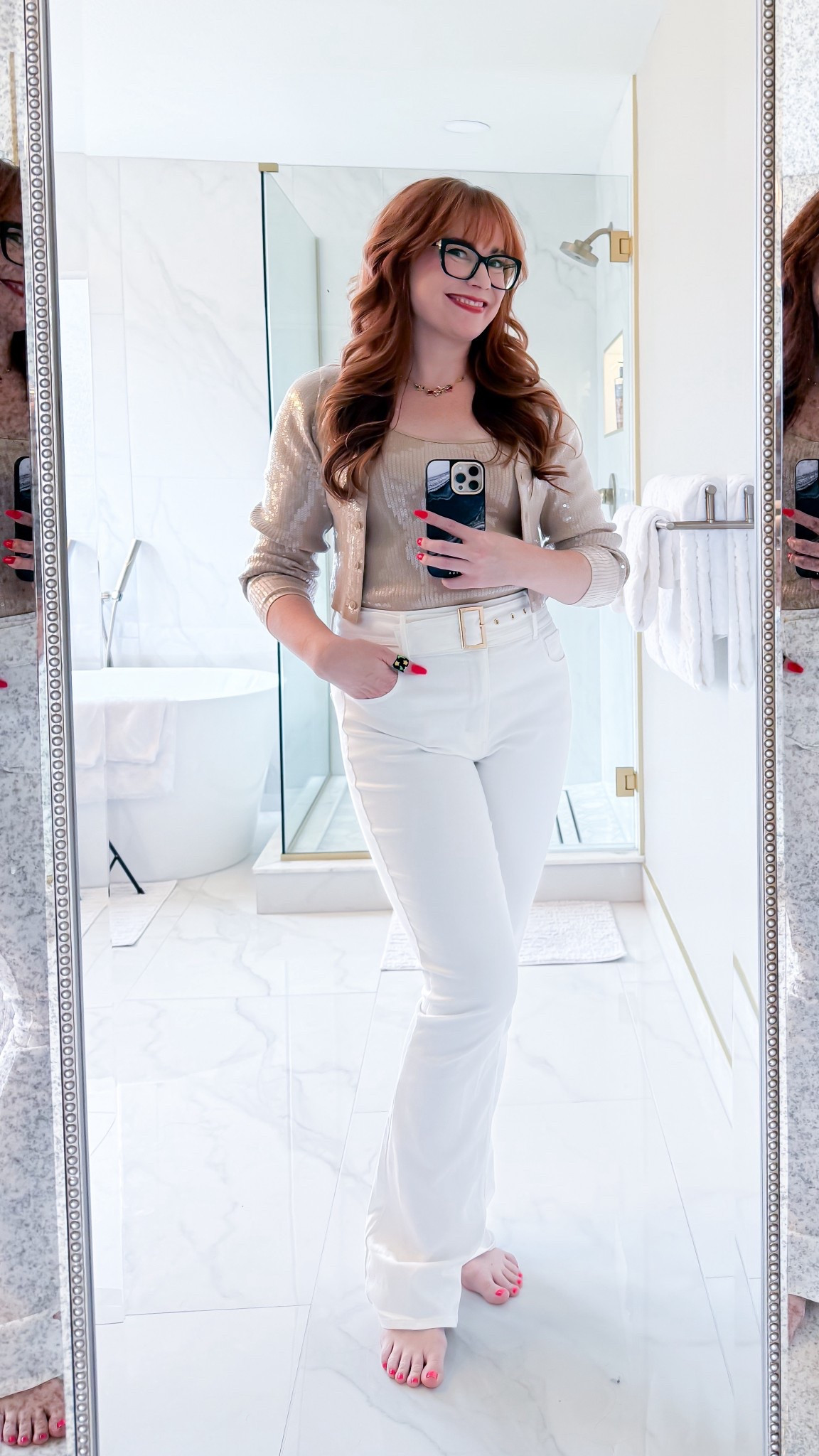 VIBE: neutrals, gold, sparkles ✨ 

#LTKSaleAlert #LTKSeasonal #LTKOver40