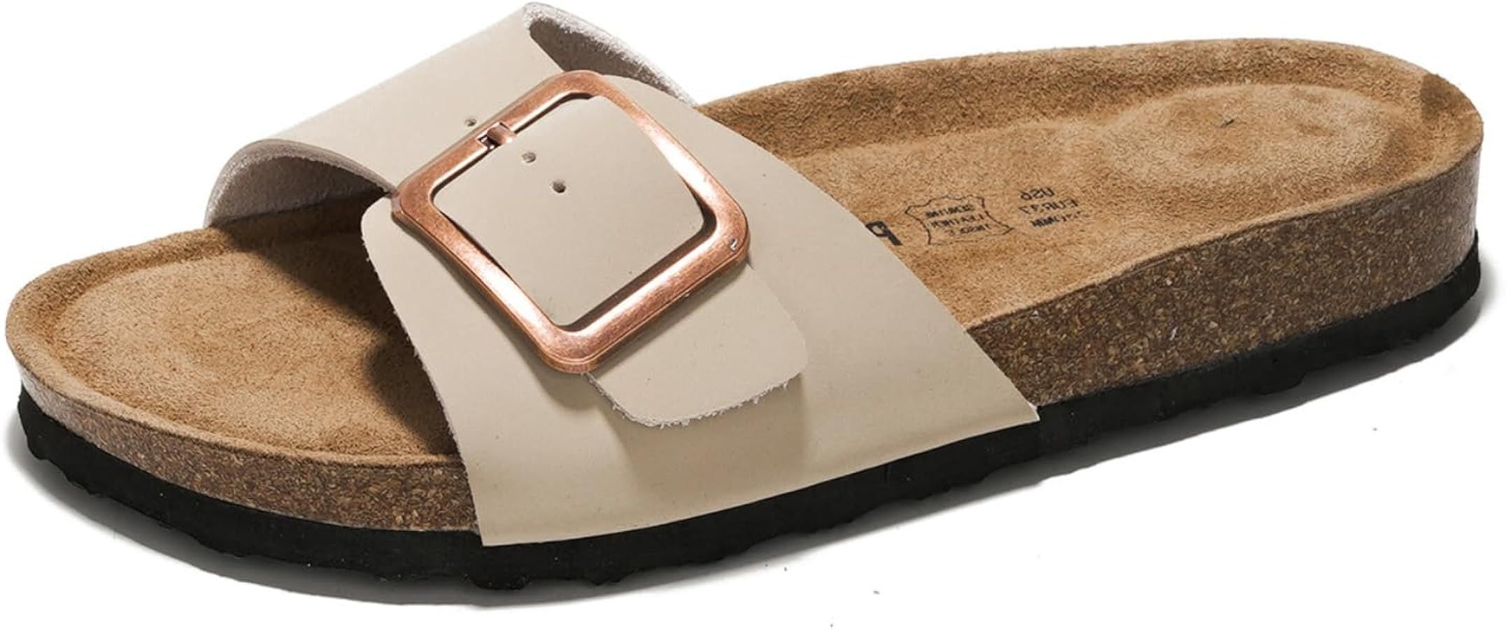 Project Cloud 100% Genuine Leather Sandals Women Dressy Summer Beach Essentials - Flip Flops & Sl... | Amazon (US)