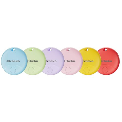 Air Tags-6 Pack Item Finders Work for Apple Find My (iOS Only) APP Tracker Tag for Luggage, Keys, Backpack, Satchel etc. (Not for Android) | Amazon (US)