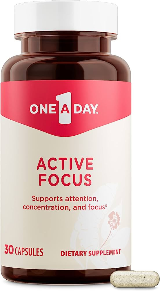 ONE A DAY Brain Supplement – Brain Supplements for Memory and Focus Support, Concentration and ... | Amazon (US)