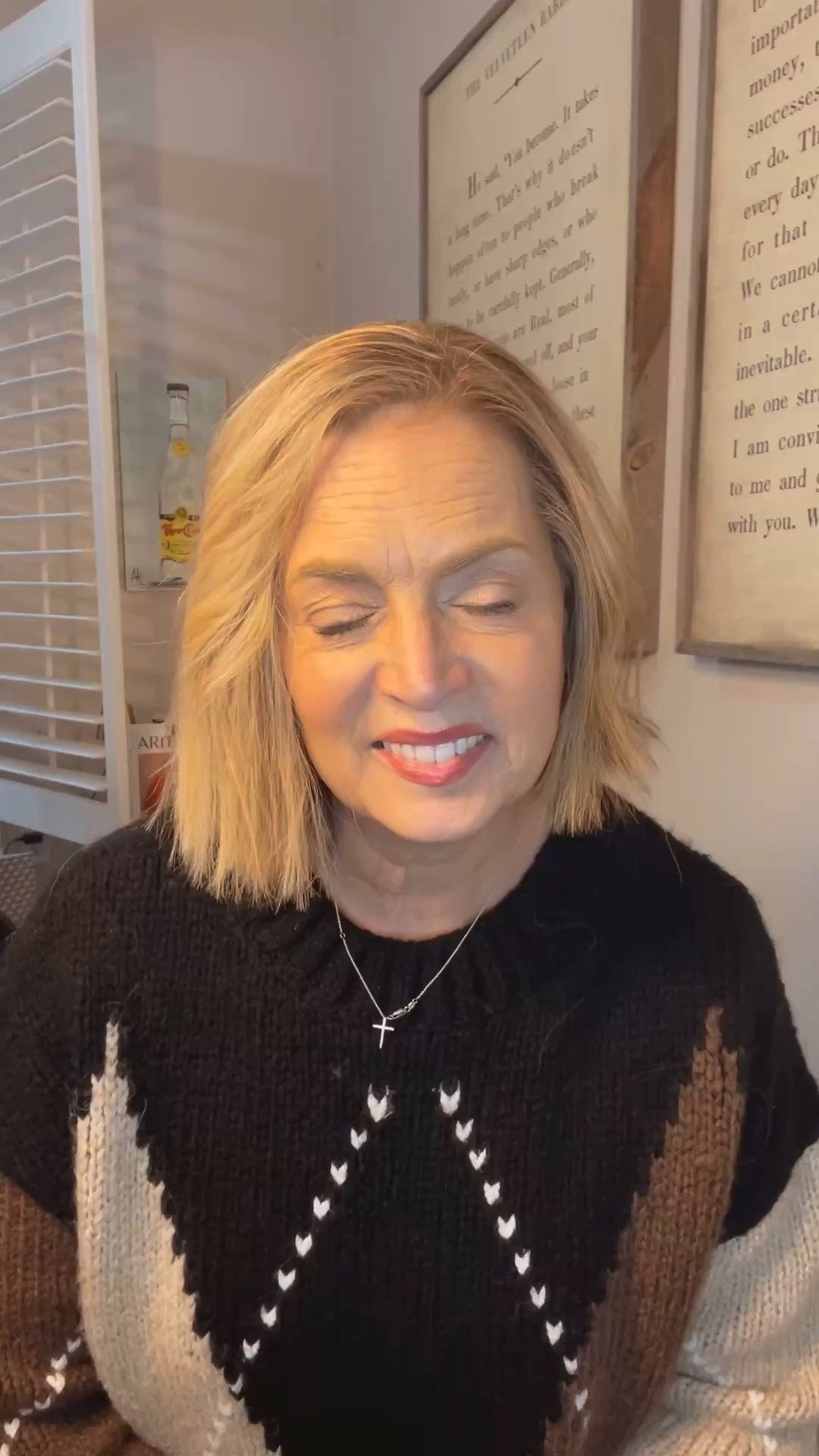 My Sweater is Zara.

#LTKOver40 #LTKgrwm #LTKSeasonal