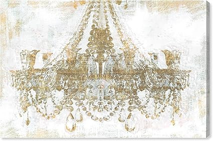 The Oliver Gal Artist Co. Fashion and Glam Wall Art Canvas Prints Diamonds' Home Décor, 24" x 16... | Amazon (US)