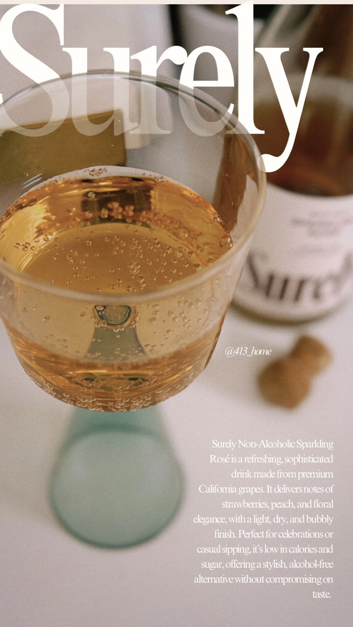 Holiday cheer without the hangover! Surely is perfect for celebrations or casual sipping, it’s low in calories and sugar, offering a stylish, alcohol-free alternative without compromising on taste. 

#LTKSaleAlert #LTKParties #LTKHoliday