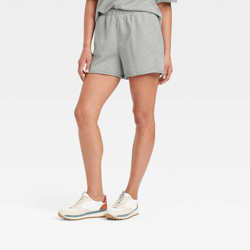 Women's High-Rise French Terry Pull-On Shorts - Universal Thread™ | Target