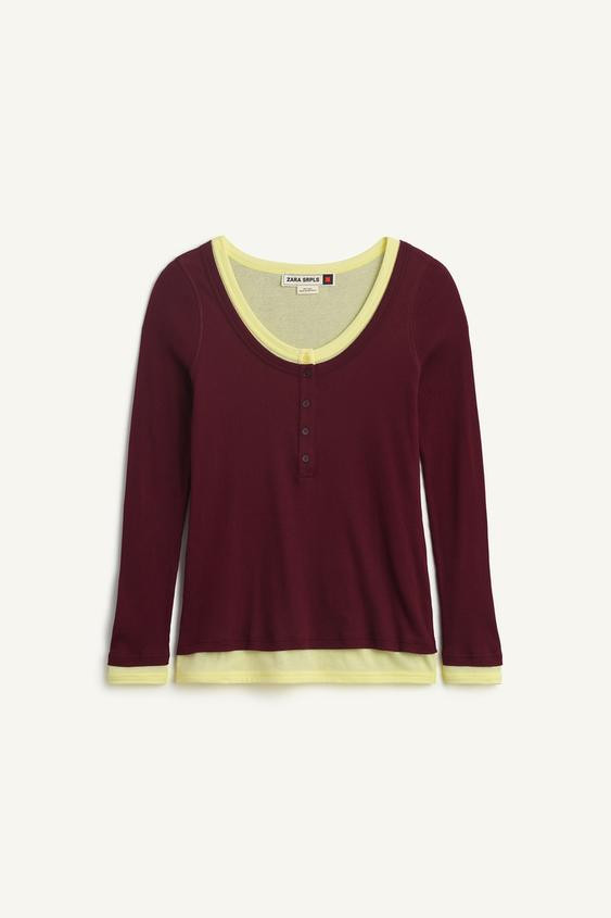 CTTN DBL TSHRT 16 | Zara UK