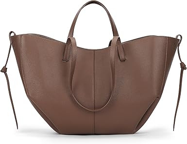 Juoxeepy Work Bag Faux Leather Tote Bag for Women Trendy Handbag Purse Fall Shoulder Bag with Mag... | Amazon (US)