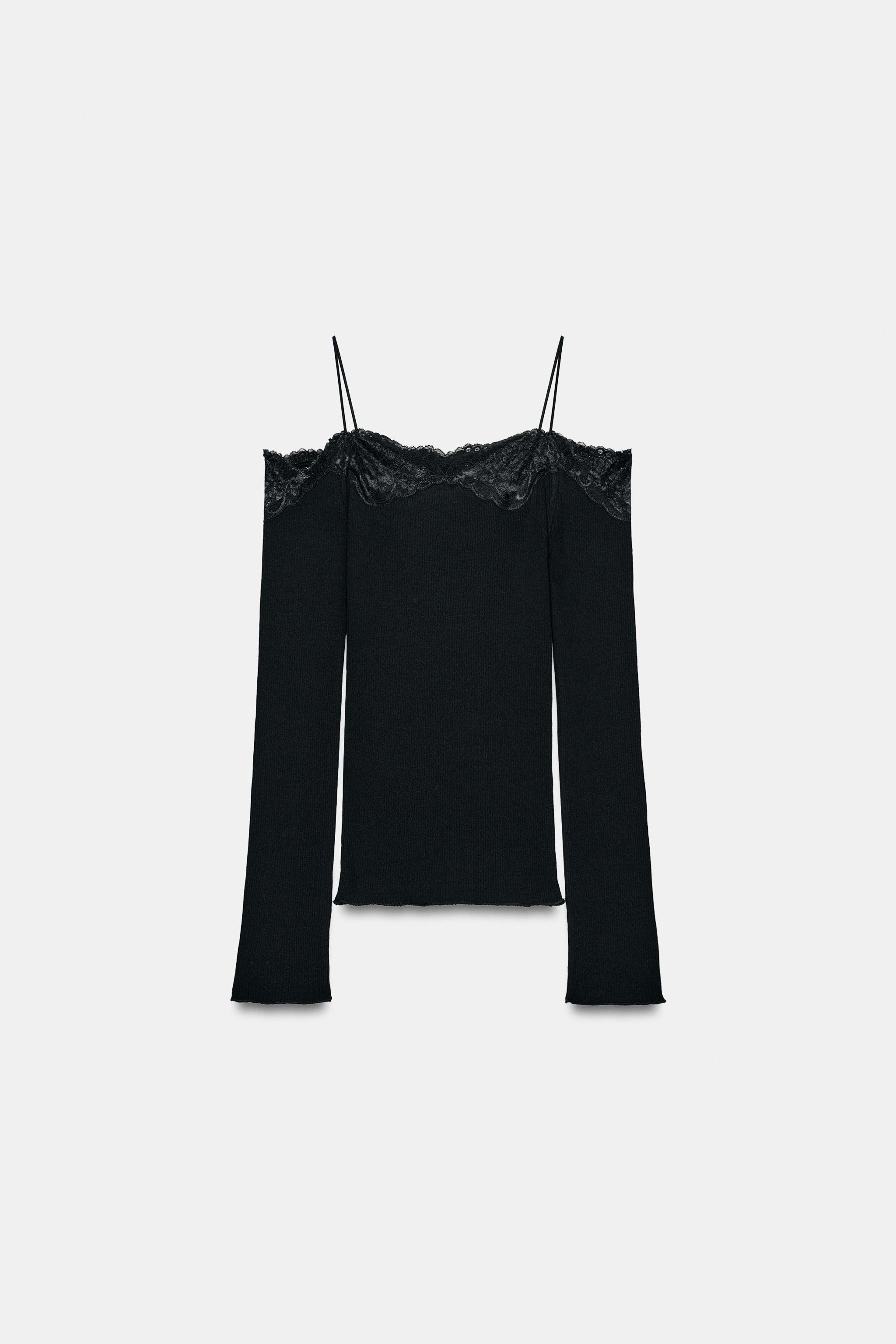 OFF-THE-SHOULDER T-SHIRT | Zara US