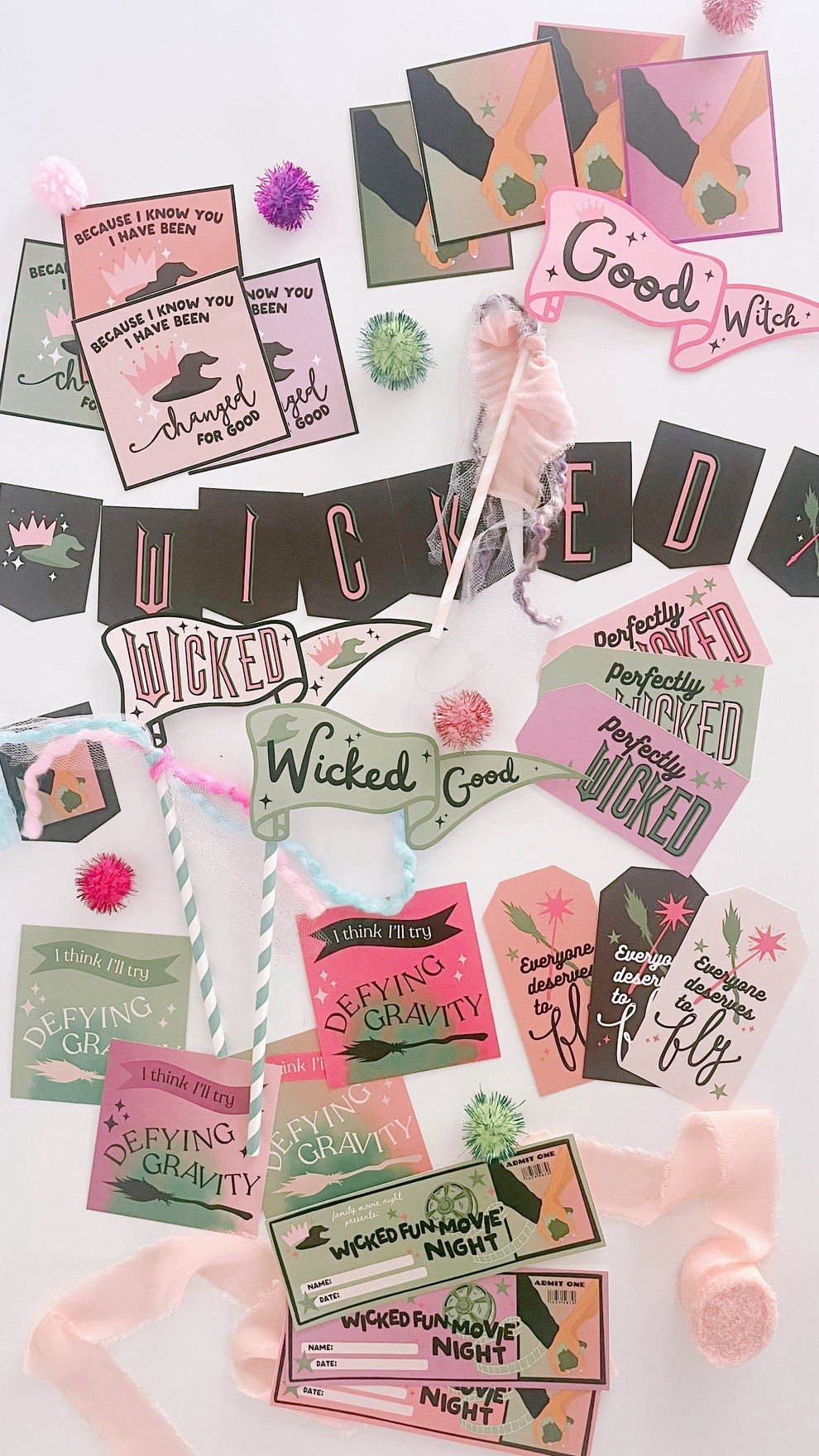 Wicked Movie Night Printables

Wicked party / summer movie night / wicked birthday / the letter Vee 

#LTKKids #LTKParties
