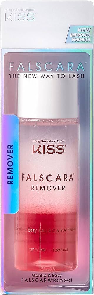 KISS Falscara Remover for Lash Adhesive, Makeup, and False Eyelash Wisps, Rosewater Infused Gentl... | Amazon (US)