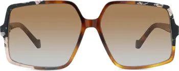 Thin Acetate 61mm Geometric Sunglasses | Nordstrom