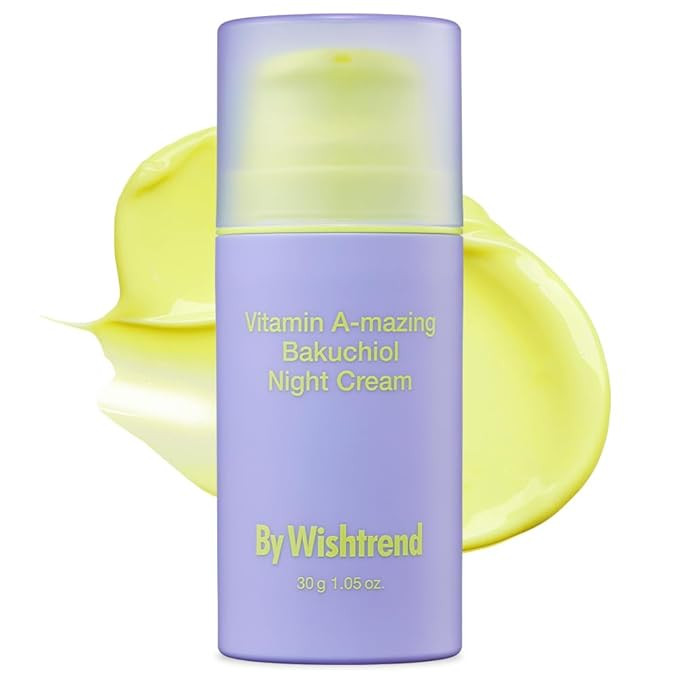 BY WISHTREND] Vitamin A-mazing Bakuchiol Retinal Night Cream, Korean Retinol Alternative, Slow Ag... | Amazon (US)
