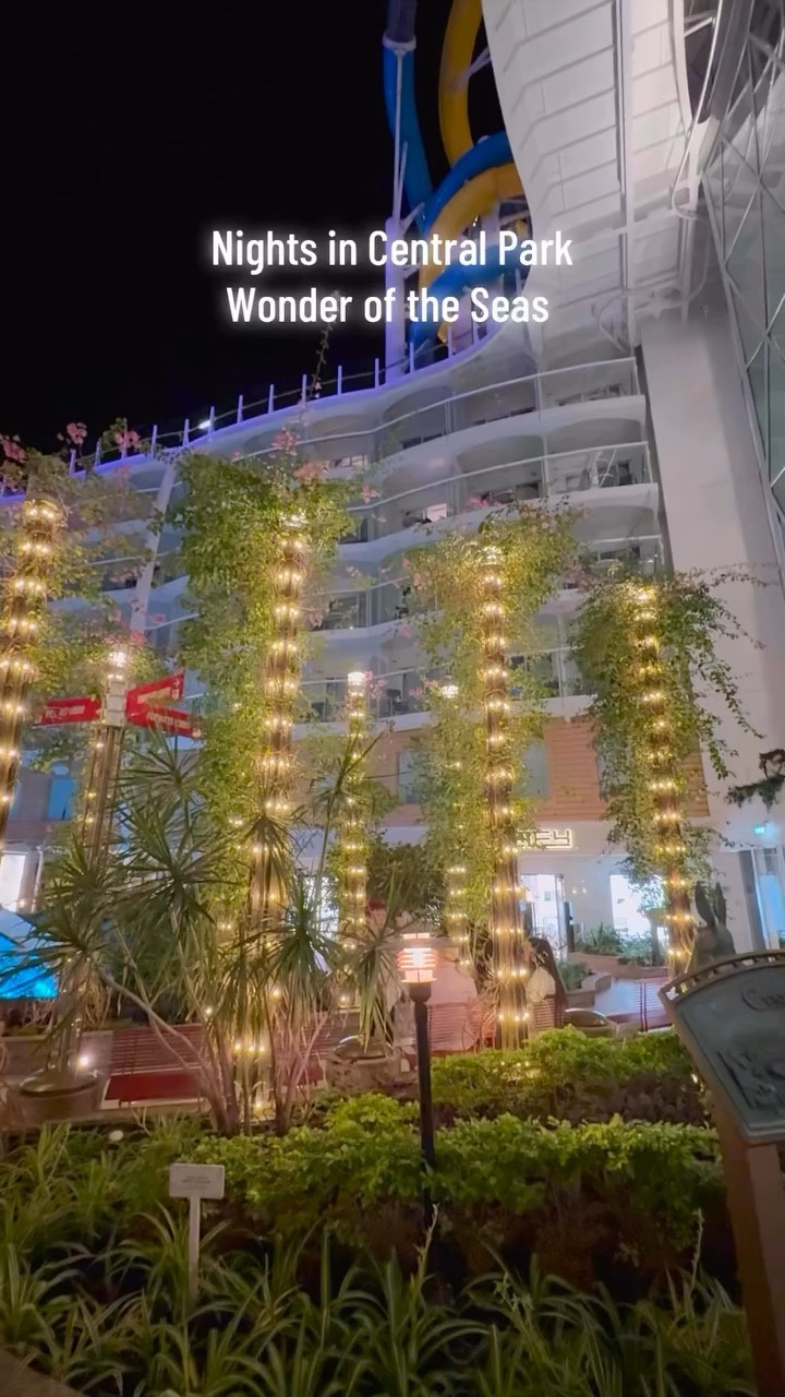 It’s incredible to be surrounded by such a beautiful space while you’re literally in the middle of the ocean. The live music is fantastic, the specialty restaurants are outstanding, and it’s the perfect place to just sit back and unwind. Central Park is beautifully designed …truly impressive.#cruiselife #familytravel #royalcaribbeancruise