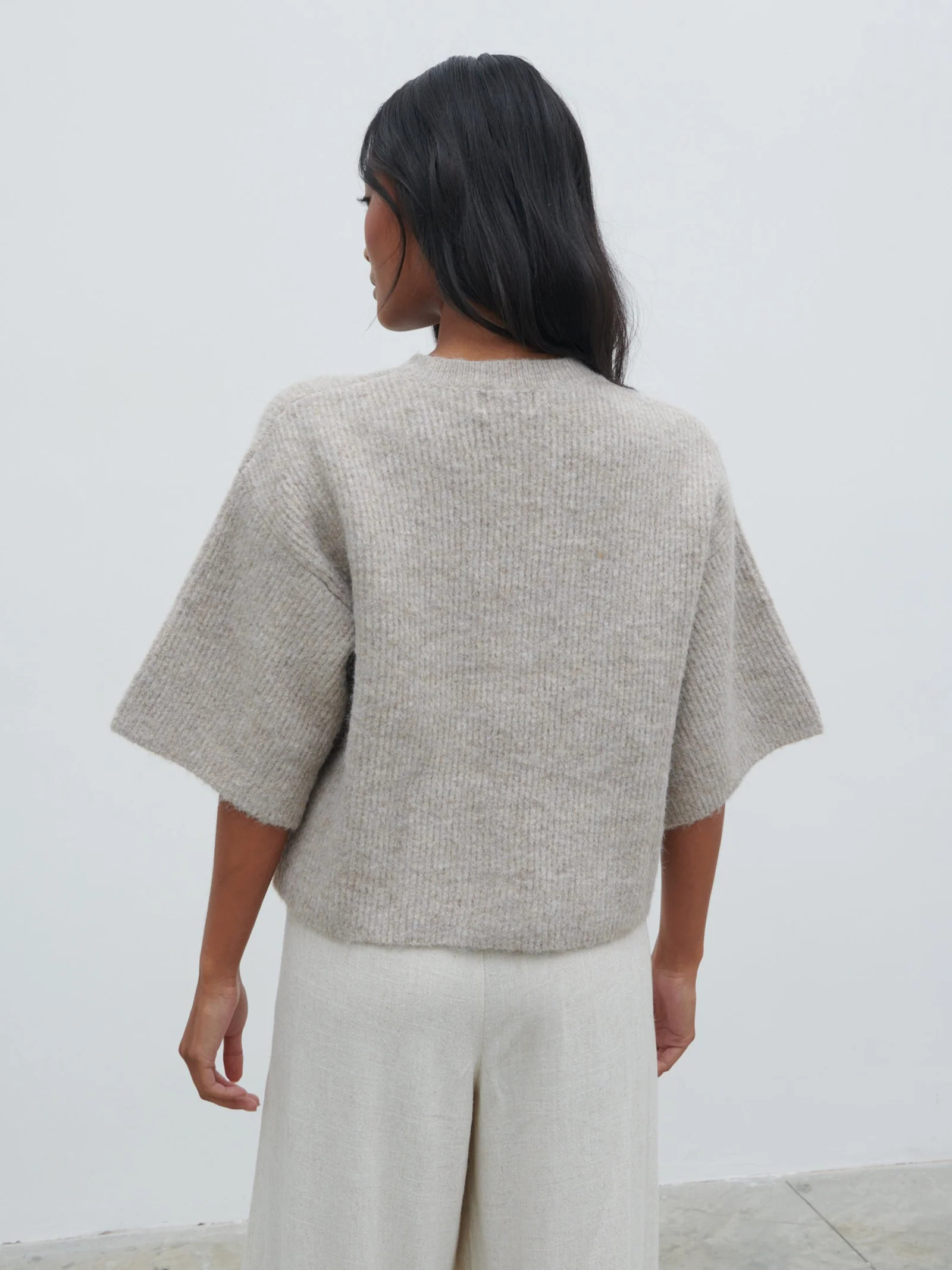 Ovalie Rib Knit Top | Pretty Lavish (UK)