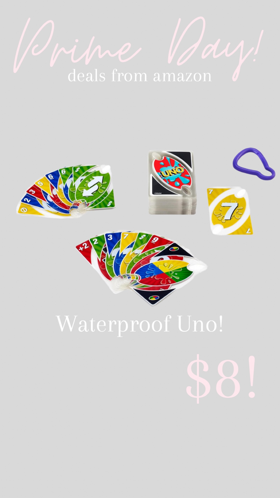 How fun! Waterproof Uno! 

#LTKFamily #LTKSaleAlert #LTKSeasonal