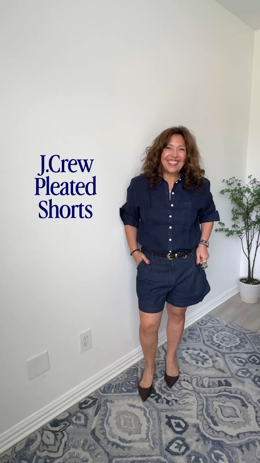 So fun for summer. These shorts are
Soft, a little dressier, and so comfy. True to size. Wearing a 32. Dress them up or down. 
I’m Elisa, a wardrobe stylist, founder of Turnkey Style, and author of The Style Advantage: I Say What HR Can’t. I work with professionals and corporate teams to help them show up authentically, on brand, and with confidence. I’m also a mom of two grown boys, a wife, a post-menopausal woman in business, 5’4”, a size 14/16 on the bottom and L on top. I’ve been everything from a size 10–18+, which is why fit, function, and real life always come first.


#LTKootd #LTKPlusSize #LTKSaleAlert