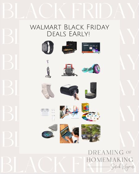Walmart Black Friday Deals Early 

#walmart #blackfriday 

#LTKCyberweek #LTKHoliday #LTKGiftGuide