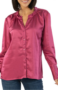 Click for more info about Brigitta Satin Blouse