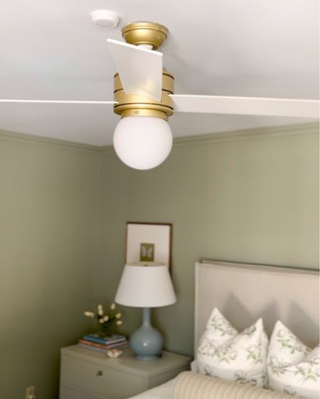 Own + Love // Amazon fan 👏🏼 super chic solution for a bedroom ceiling fan 