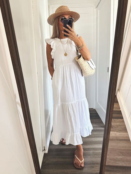 My most fave summer dress that I’ve been repurchasing from target every year!! This dress is made of cotton gauze like material, and it has inner lining! Not at all sheer:) wearing an xs! 

#LTKstyletip #LTKswim #LTKunder50