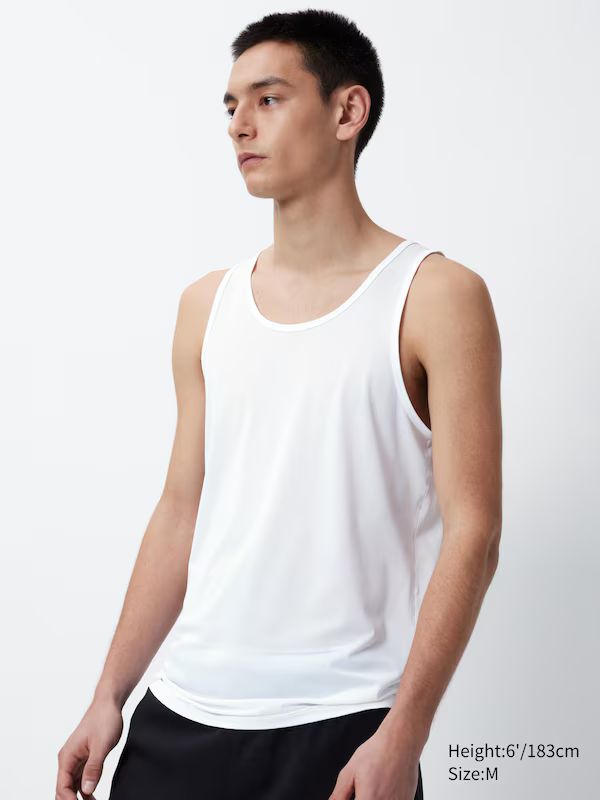 AIRism Anti-Odor Mesh Tank Top | UNIQLO US | UNIQLO (US)