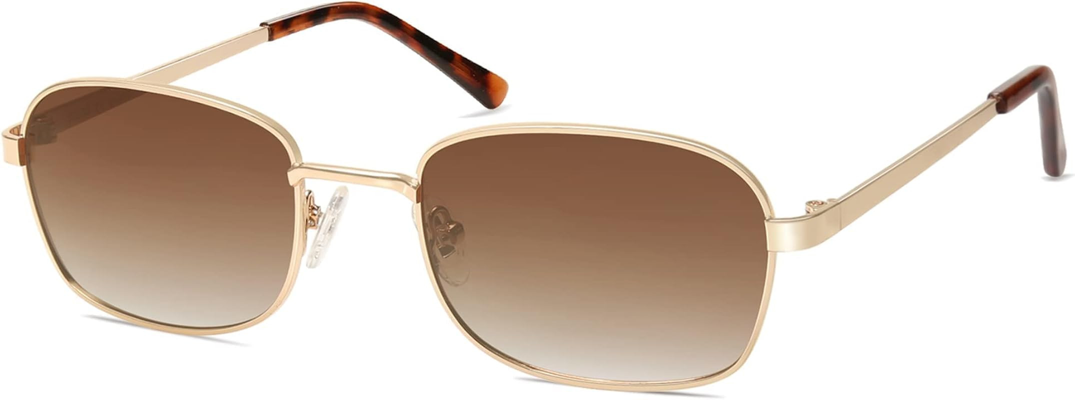 SOJOS Retro Rectangle Polarized Sunglasses for Women and Men,Vintage Narrow Square Womens Shades | Amazon (US)