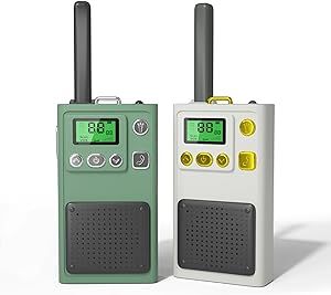 MOREXIMI Kids Walkie Talkies 2 Pack, 22 Channels Long Range, Outdoor Educational Toys for 3-12 Ye... | Amazon (US)
